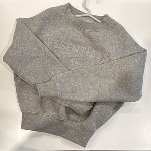Gray Kids Essential Sweater